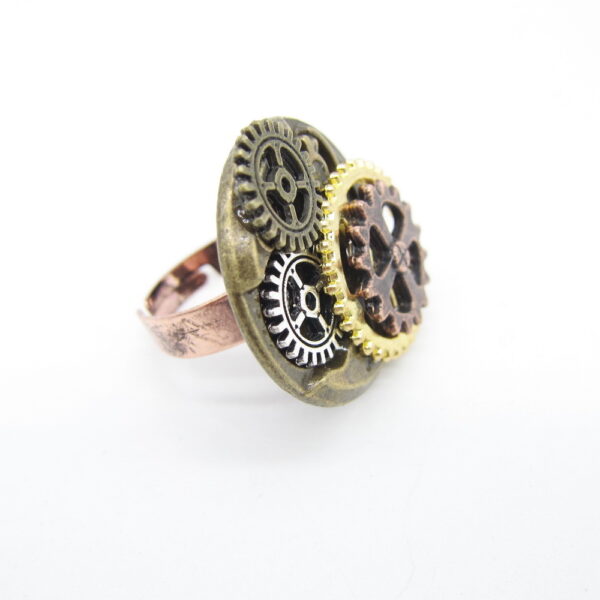 8771808122_724296696 Wholesale Steampunk Series Gear Aolly Ring