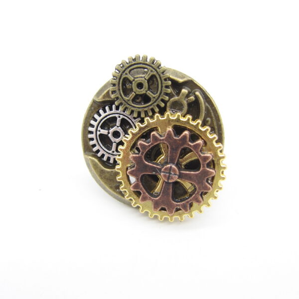 8791438706_724296696 Wholesale Steampunk Series Gear Aolly Ring