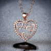Wholesale Love Heart Copper Necklaces
