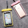 Wholesale Luminous Touch Screen PVC Mobile Phone Waterproof Bag