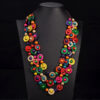 Wholesale Colorful Multilayer Wooden Necklaces