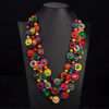 Wholesale Colorful Multilayer Wooden Necklaces
