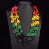 Wholesale Colorful Multilayer Wooden Necklaces