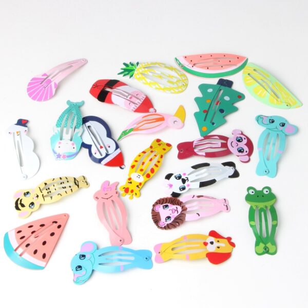 Wholesale Colorful Fruit Animal Hair Clips