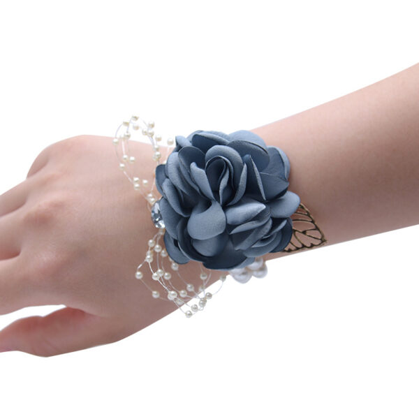 Wholesale Fabric Bride and Bridesmaid Sisters Wrist Flower Corsage