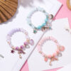 8888855709_1401670587 Wholesale Vacation Style Dolphin Shell Crystal Beaded Bracelet