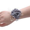 Wholesale Fabric Bride and Bridesmaid Sisters Wrist Flower Corsage