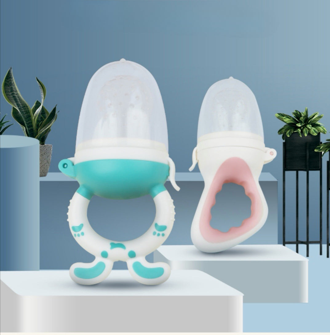 Wholesale Baby Ft and Vegetable Food Splement Teether Silicone Pacifier