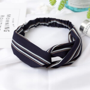 Jc48 navy blue thin white stripes