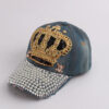 8986562630_341646513-1 Wholesale Cotton Dot Drill Denim Baseball Cap