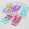 Wholesale Colorful Transparent Jelly Chain Acrylic Earrings