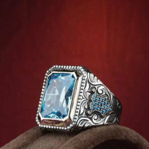 Wholesale Vintage Square Zircon Alloy Rings