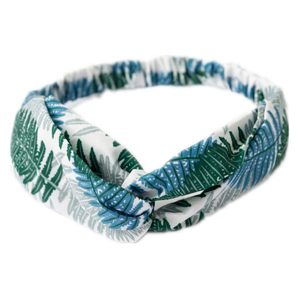 Wholesale Cross Check Fabric Headband