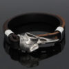 Wholesale Stainless Steel Crow Skull Men's Bracelet