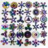 Wholesale Colorful Fidget Spinner Zinc Alloy TOY Random