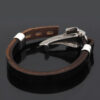 Wholesale Stainless Steel Crow Skull Men's Bracelet