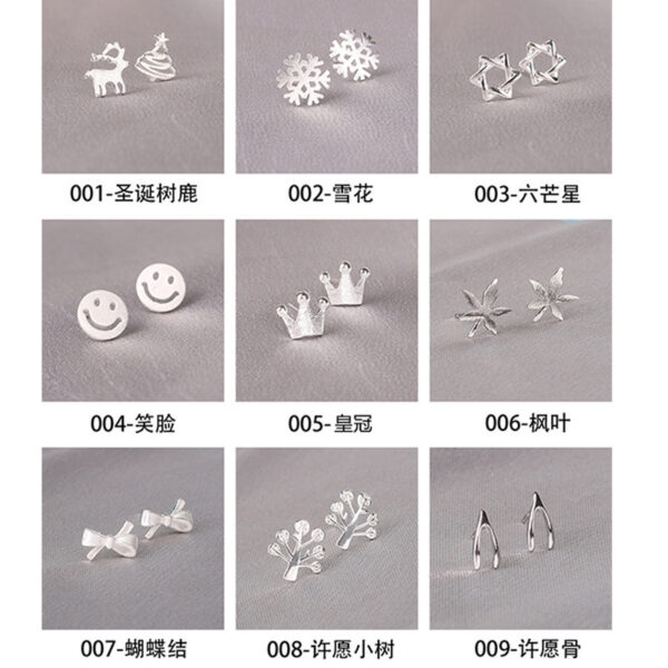 9048531625_1584397282 Wholesale 925 Sterling Silver Pin Mini Love Earrings