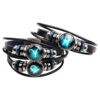 9067469771_999319248 Wholesale Multilayer Twelve Constellation Punk Couple Bracelet