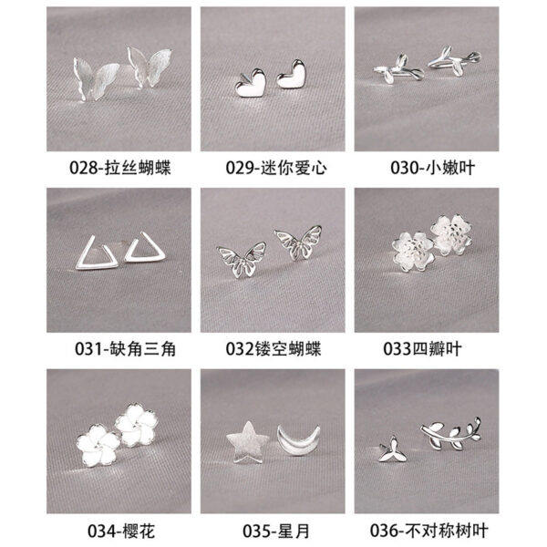 9069520587_1584397282 Wholesale 925 Sterling Silver Pin Mini Love Earrings