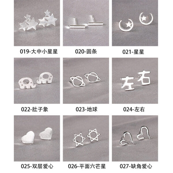 9069535311_1584397282 Wholesale 925 Sterling Silver Pin Mini Love Earrings