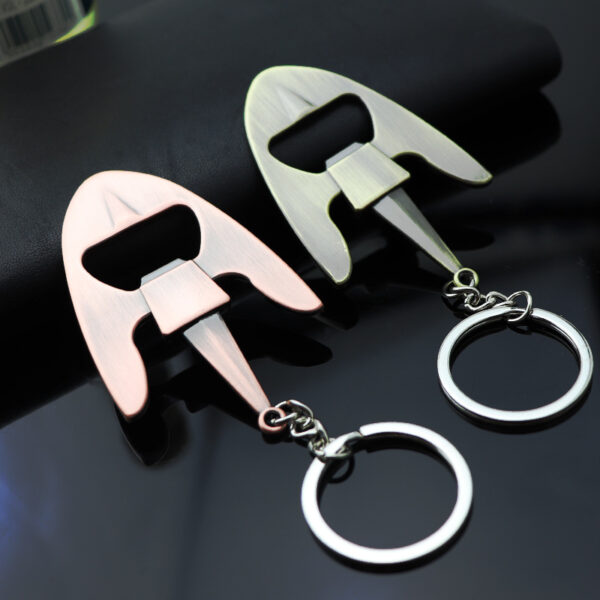 Wholesale Nautical Rudder Bottle Opener Keychain