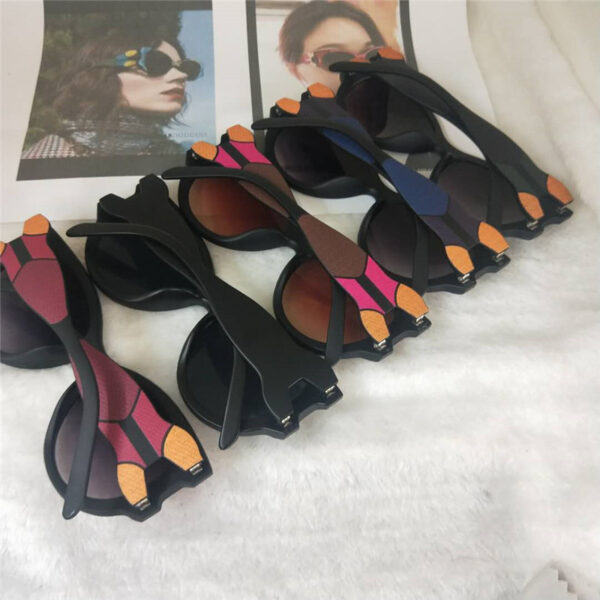 Wholesale UV Protection Eye Protection Transparent Frame PC Sunglasses