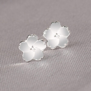 034 Cherry Blossoms / 925 ear needles