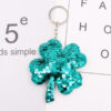Wholesale Colorful Sequin Christmas Tree Keychain