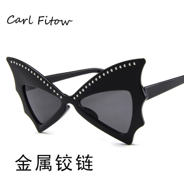 Wholesale PC Big Frame Rice Nail Bat Sunglasses