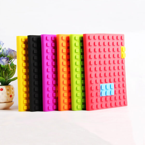 9106710299_349068418-1 Wholesale Silicone Building Blocks Notebook