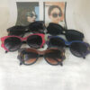 Wholesale UV Protection Eye Protection Transparent Frame PC Sunglasses
