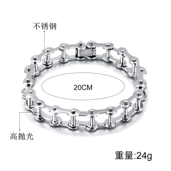 9148676482_1527645661 Wholesale Stainless Steel Bicycle Chains for Men's Bracelets
