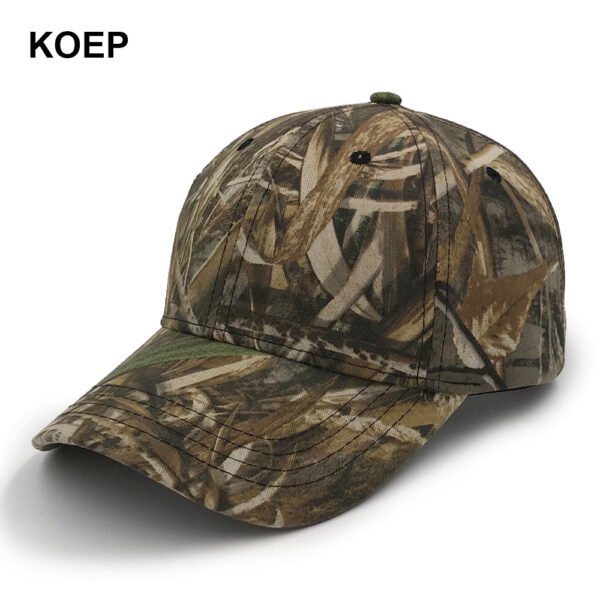 Wholesale Camouflage Hat Tree Fan Cotton Baseball Cap