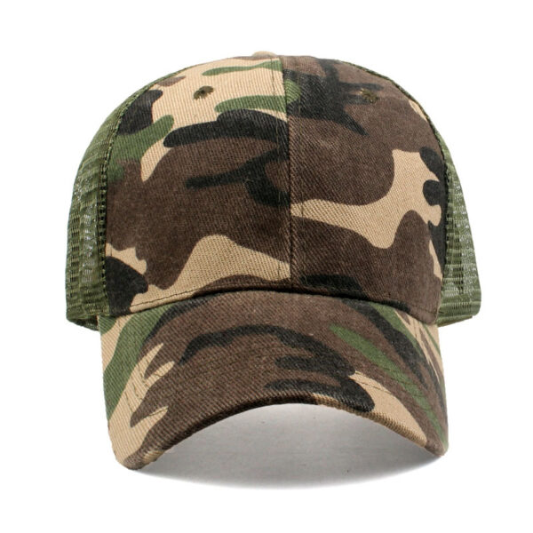 Wholesale Adult Children's Camouflage Mesh Caps Baseball Caps