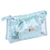 Wholesale Transparent Three Piece Makeup Bag Travel Cotton Storage Bag