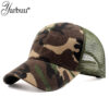 Wholesale Adult Children's Camouflage Mesh Caps Baseball Caps