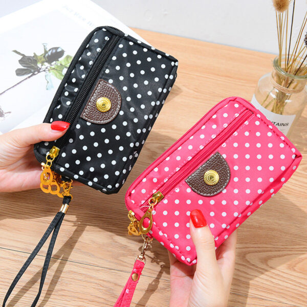 Wholesale Zipper Nylon Cloth Hand-held Short Wallet