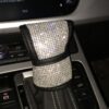 Wholesale PU Car Gear Cover with Diamonds
