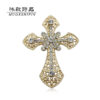 Wholesale Rhinestone Cross Alloy Decorations