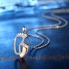 Wholesale of Copper Feet and Small Feet Necklaces for Mother's Day Gifts