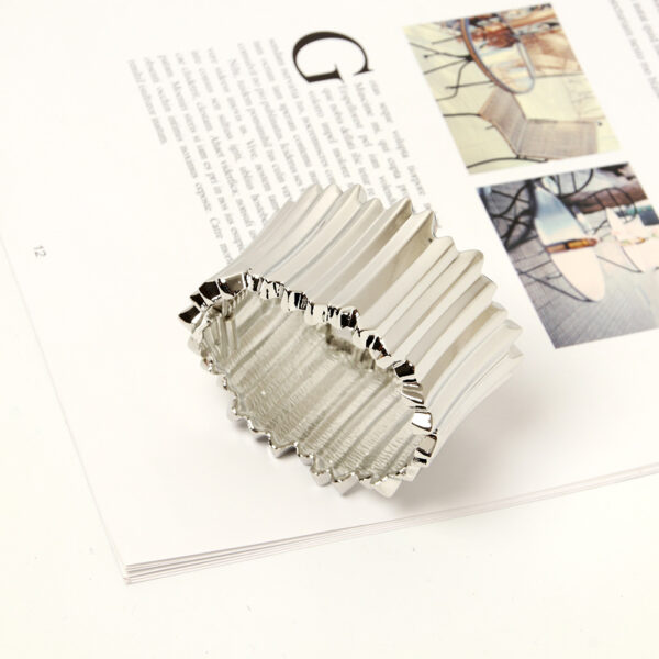 Wholesale Irregular Wide Alloy Bracelet