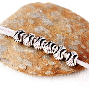 Hollow Oval grain gray rope