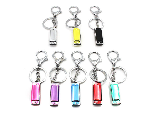 Wholesale Alloy Harmonica Keychain