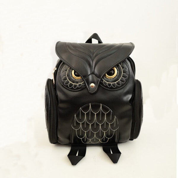 9315861919_1357291998 Wholesale PU Owl Backpack