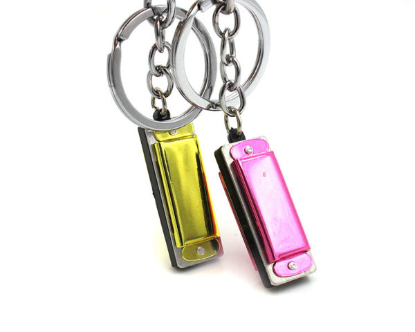 Wholesale Alloy Harmonica Keychain