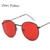 9338409307_1509241091 Wholesale PC Round Frame Color Film Sunglasses