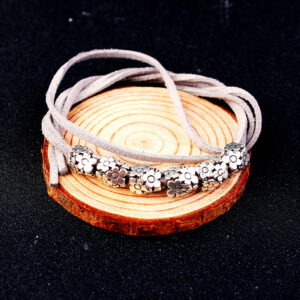 Flower grain gray rope