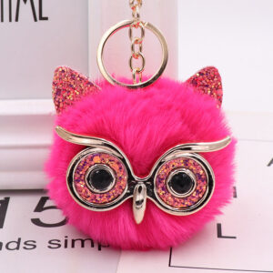 Wholesale Owl Plush Keychain