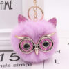 Wholesale Owl Plush Keychain