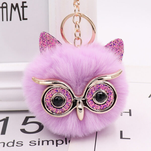 Wholesale Owl Plush Keychain